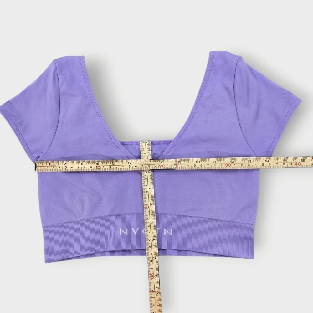 NVGTN Serene Seamless Bra Spandex Top Woman Fitness Elastic Breathable M